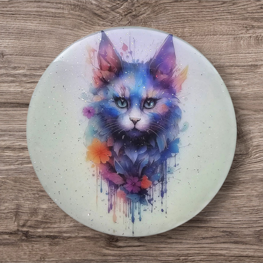 Mystic Feline Wall Hanging