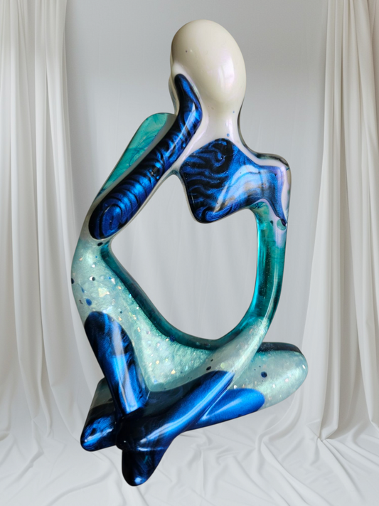 Ocean Abyss Thinker – One of a Kind Sculpture